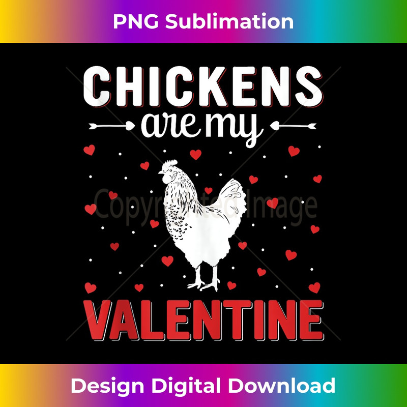 Red Heart Cupid Love Graphic Chickens Are My Valentine Day 2147.jpg