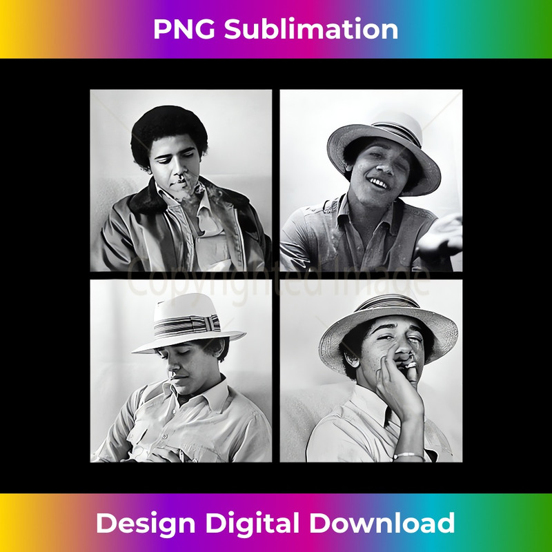 Barack Obama Retro Vintage Young Obama Smoking in College 0027.jpg