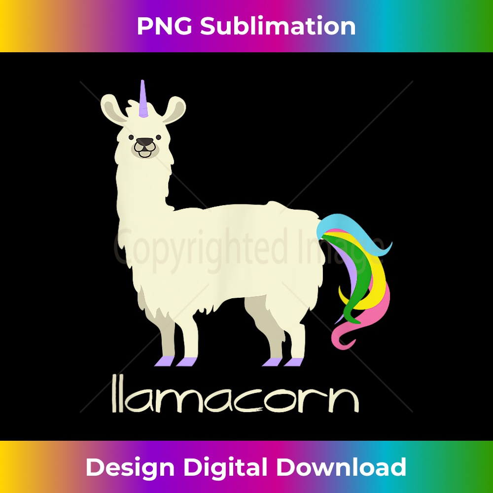 Funny Llama & Unicorn T by LLAMACORN 0356.jpg