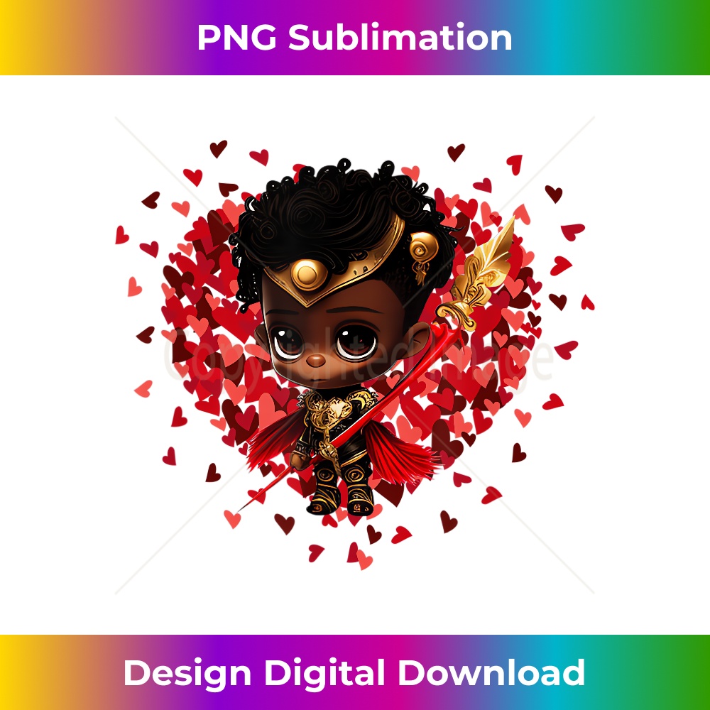 Cute Black African American Cupid Decor Boys Girls Kid 0494.jpg