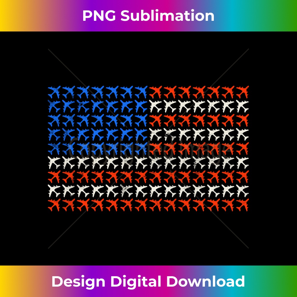 4th of July American Flag Pilot Airplane Aviation USA Flag 0058.jpg