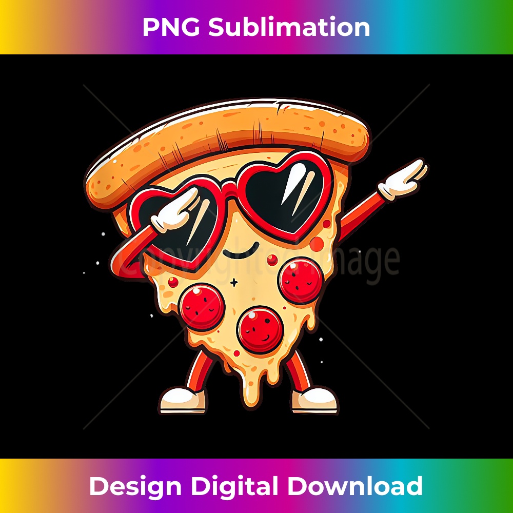 Heart Pizza Dabbing Valentines Day Toddler Boys Girls 1201.jpg