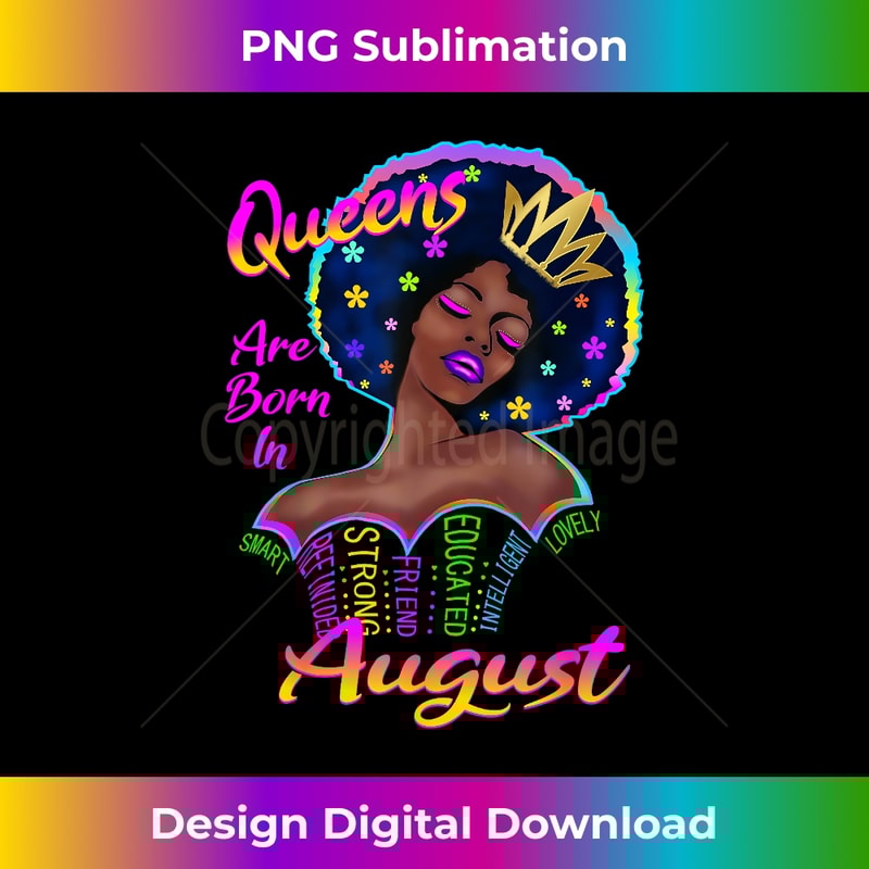 Retro Queens are Born in August Birthday Black s 1920.jpg