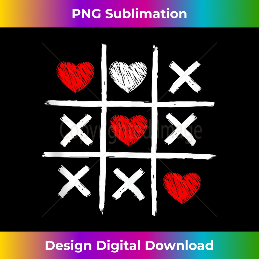 Tic Tac Toe 3 in a Row Funny Valentines Day s Men  0687.jpg