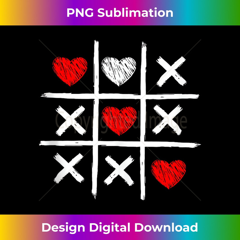 Tic Tac Toe 3 in a Row Funny Valentines Day s Men  0687.jpg