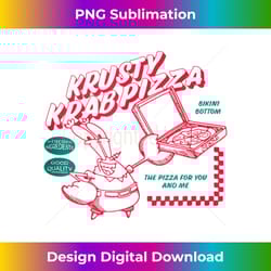 amazon essentials spongebob squarepants mr. krabs krusty krab pizza - sophisticated png sublimation file - elevate your