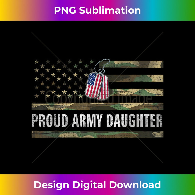 Vintage American Flag Proud Army Daughter Veteran Day 2093.jpg