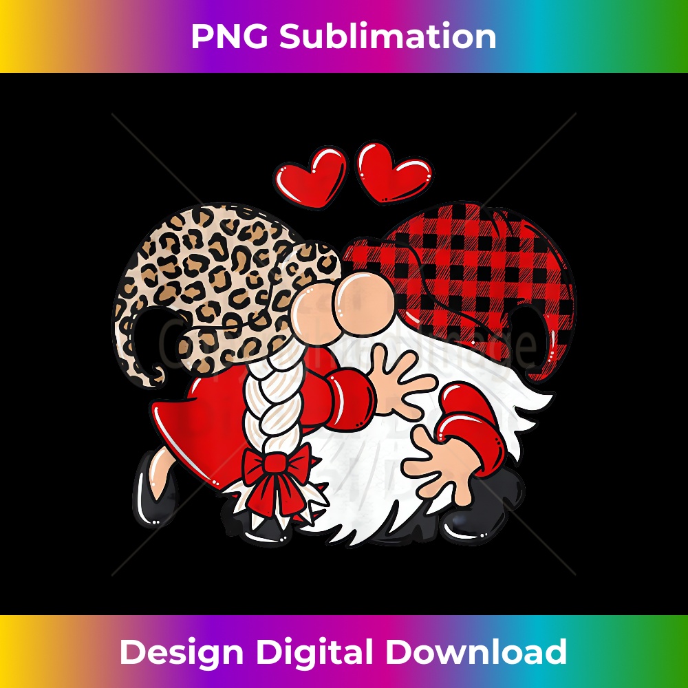 Red Buffalo Plaid And Heart Balloons - Valentines Day Gnome  2069.jpg
