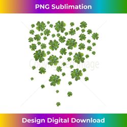green clovers funny retro shamrock saint patricks day - vibrant sublimation digital download - elevate your style with i