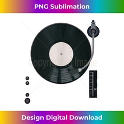turntable graphic design vinyl record player - sleek sublimation png download - spark your artistic genius