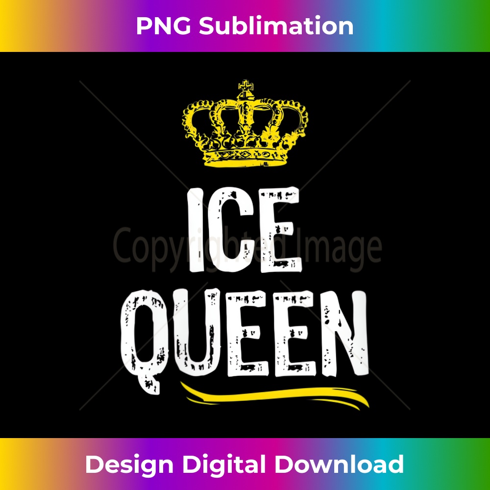 s Ice Queen Girls Skating Hockey Fishing Funny 2025.jpg