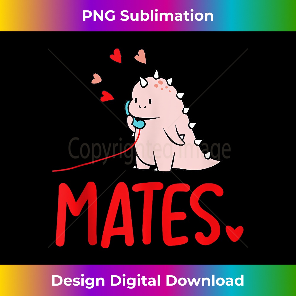 Soul Mates Cute Dinosaur Valentine's Day Matching Couples 0656.jpg