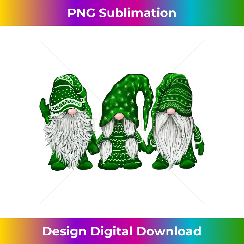 Green er Gnome Design St. Patrick's Day Irish Gnome Black 1421.jpg