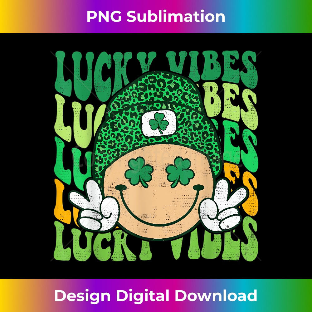 Retro St Patricks Day Lucky Vibes Shamrock Eyes Happy Face 2946.jpg