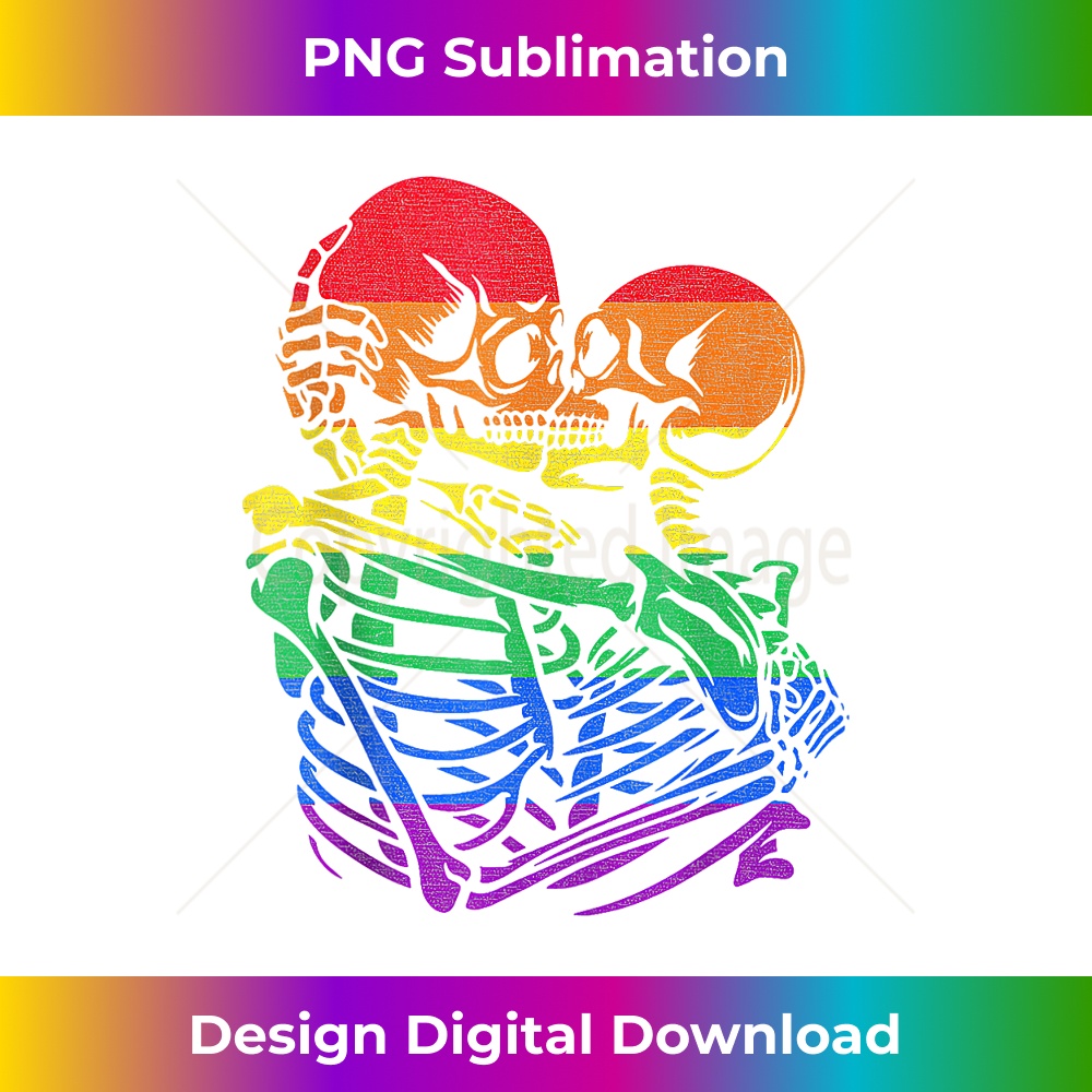 Gay Couple Skeletons Kissing LGBT Pride Valentine's Day Boys 0728.jpg