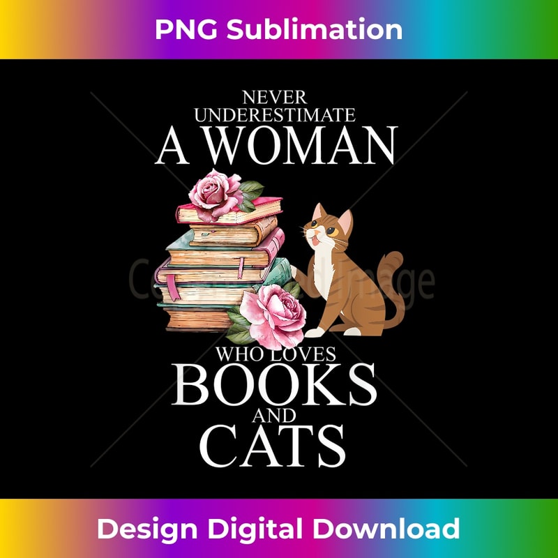 Never underestimate a Woman who loves Books and Cats 0177.jpg