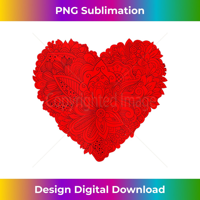 Red Heart Valentines Day Flowers Floral Heart Graphic 1886.jpg