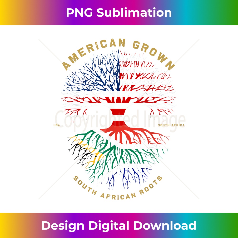 American Grown With South African Roots Tree USA Flag s 0042.jpg