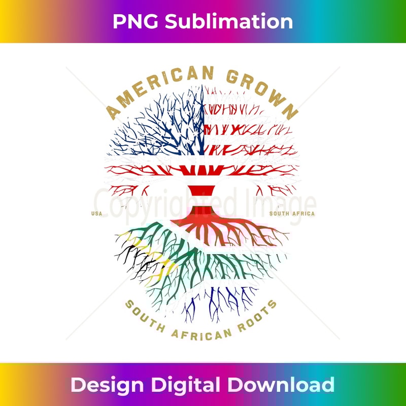 American Grown With South African Roots Tree USA Flag s 0042.jpg