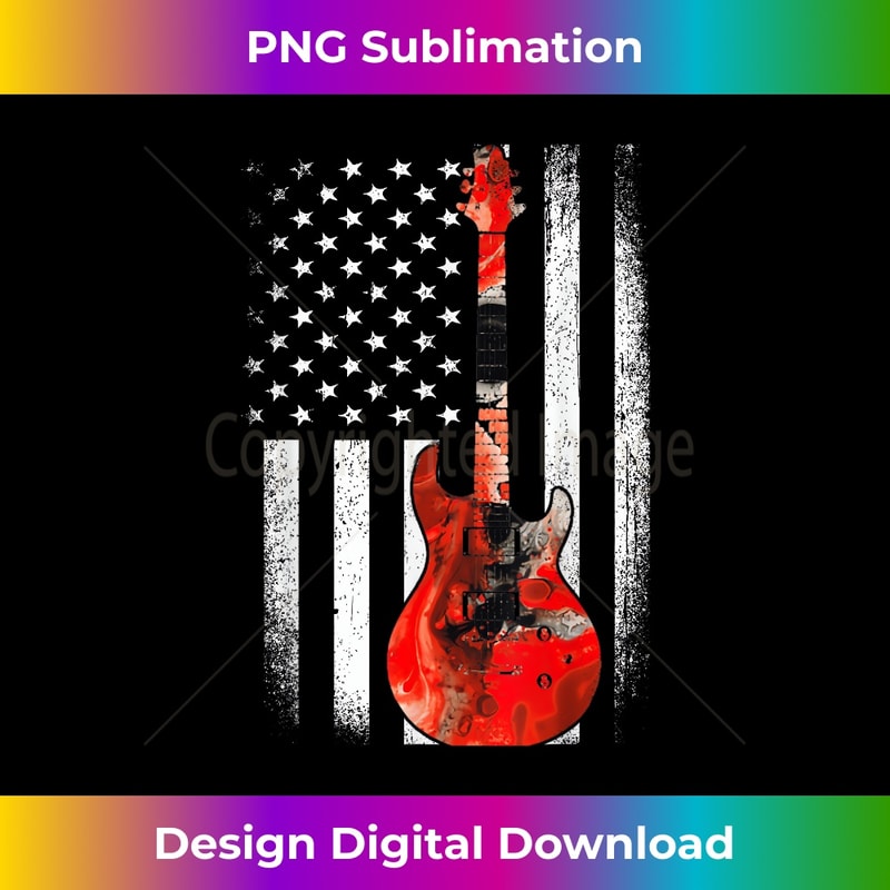 Bass Guitar American Flag USA Patriotic Guitar Lover T 0147.jpg
