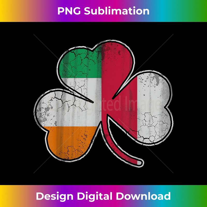 Irish Polish Flag Shamrock St Patricks Day Ireland Polska 1307.jpg
