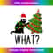 Black Cat Pushing Christmas Tree Over Cat What Cat Shenanig 0021.jpg