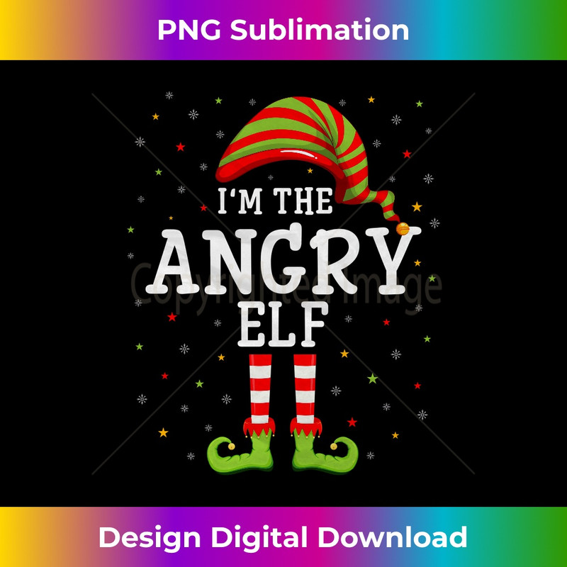 Angry Elf Christmas Group Matching Funny I'm the Angry Elf 0097.jpg
