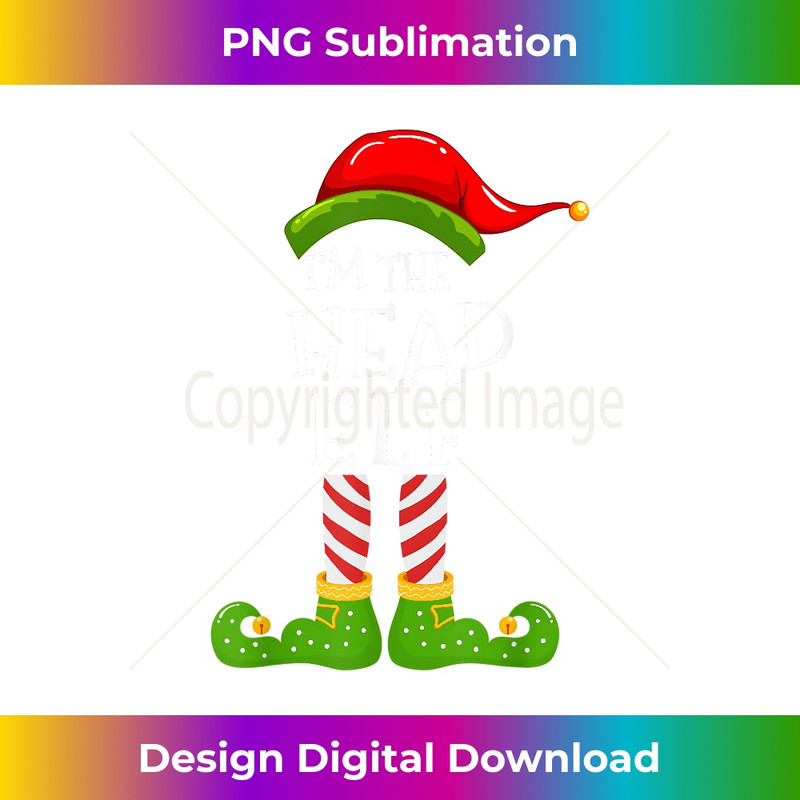 I'm The Head Elf Group Matching Family Christmas Pyjamas 0826.jpg