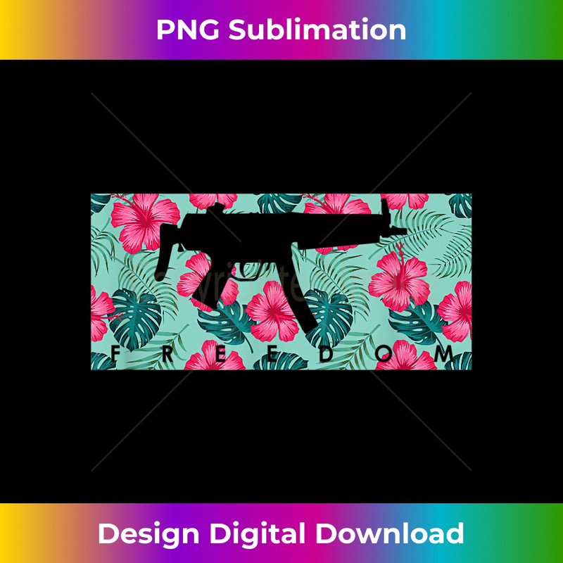 Tropical Gun Lover Firearm Beach  Aloha MP5 2042.jpg