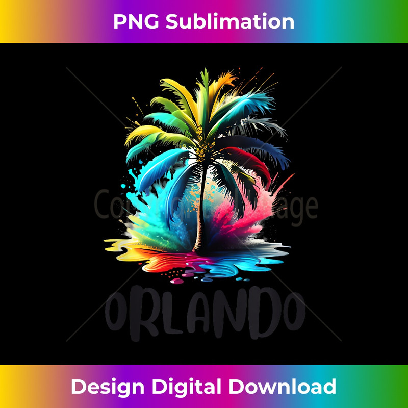 Orlando Florida Palm Tree Beach Flip Flops  0434.jpg