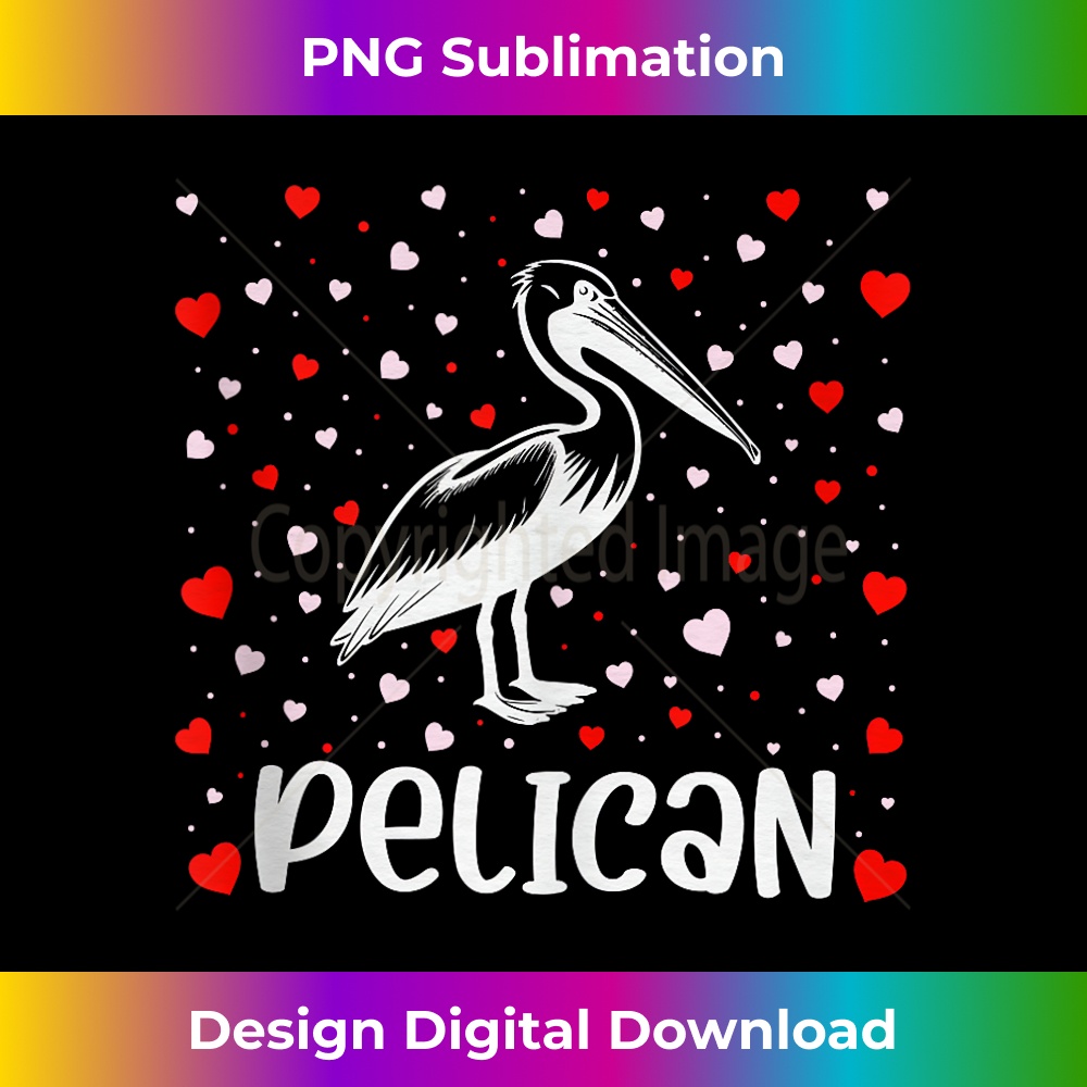 Red Heart Cupid Love Graphic Pelican Lover Valentine Day 2254.jpg