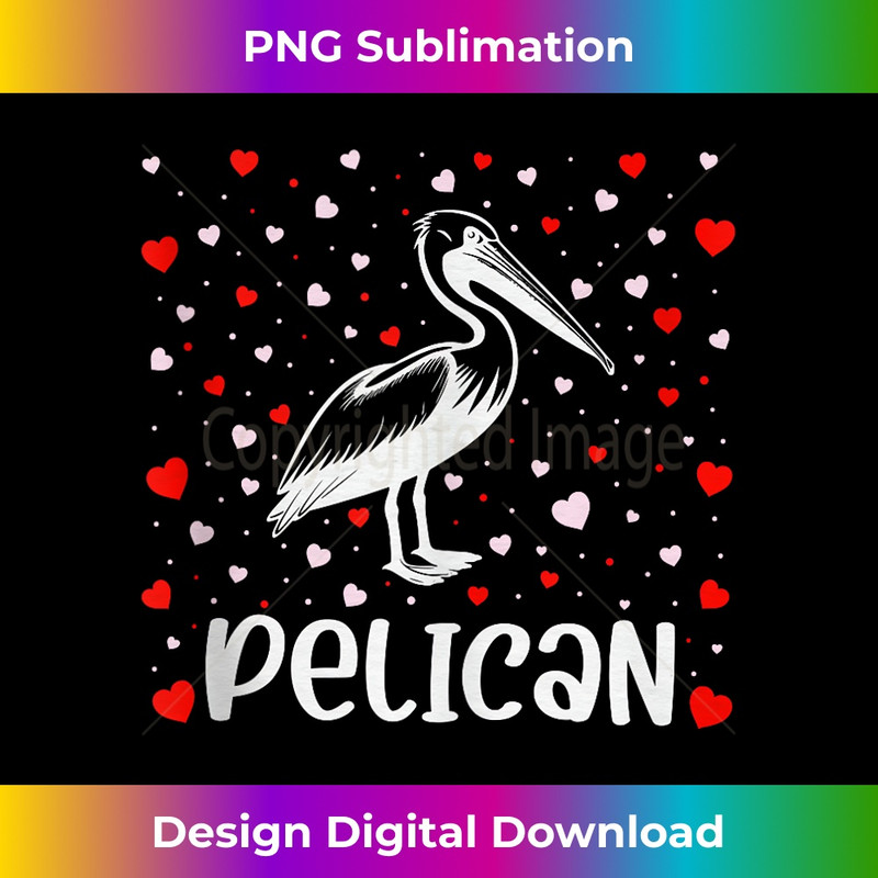 Red Heart Cupid Love Graphic Pelican Lover Valentine Day 2254.jpg