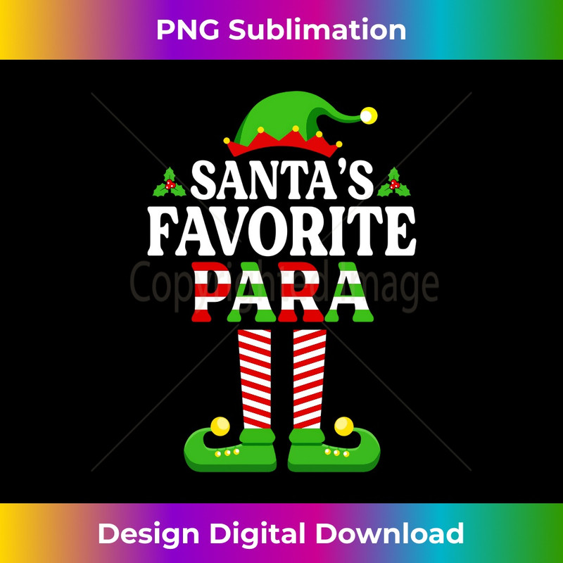 Santa's Favorite Para Funny Christmas Xmas  1783.jpg