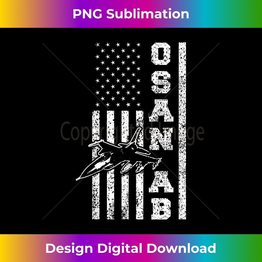 Osan Air Base USAF South Korea F-16 Patriotic US Flag USA 1642.jpg