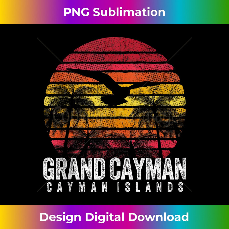 Grand Cayman Vintage Retro Sunset Beach Island 0975.jpg
