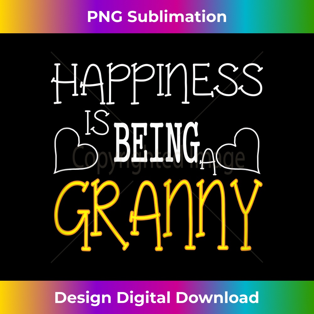 Happiness is being a Granny for Granny on Christmas TEE 1460.jpg