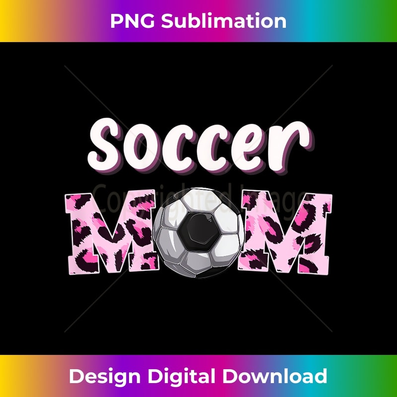 s Soccer Mom Mama Soccer Lover Pink Leopard Cheetah Print Cute 2239.jpg
