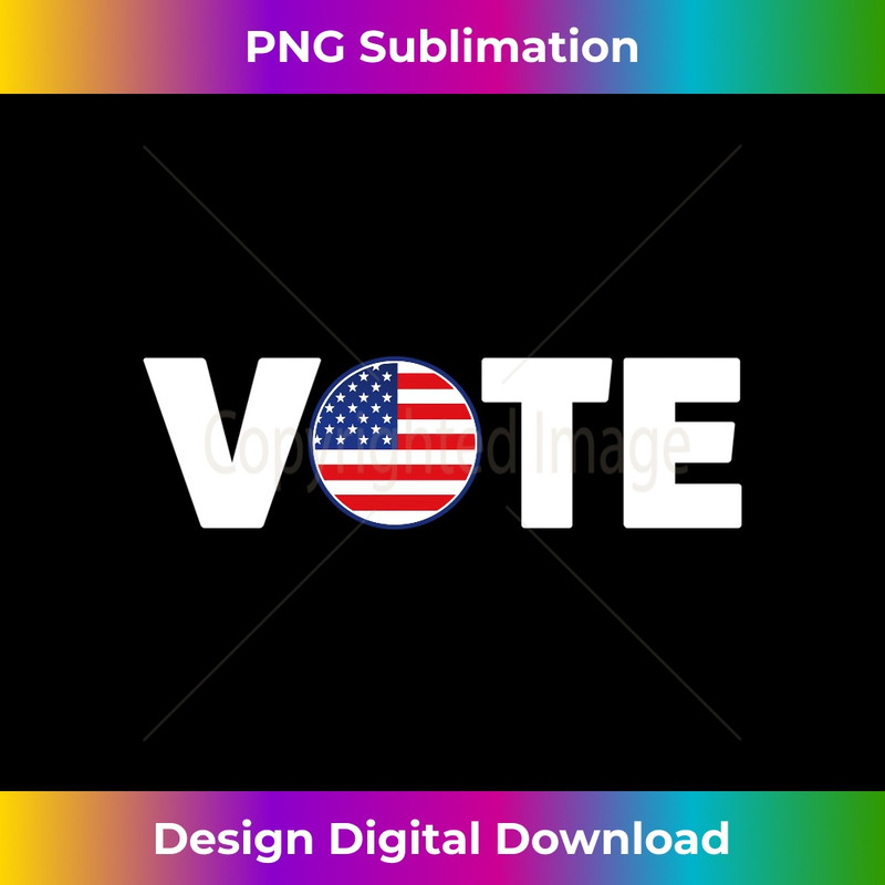 Vote For USA Presidential Election Graphic Design Long Sleeve 0372.jpg
