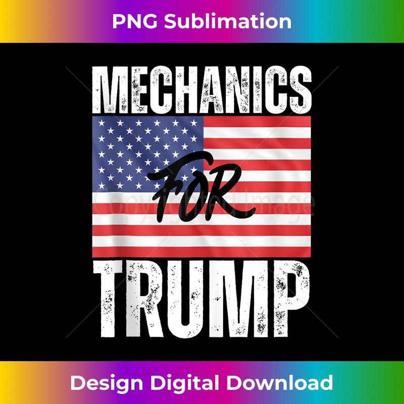 Mechanics For Trump is Trump Supporter is American Pride Tank Top 0854.jpg
