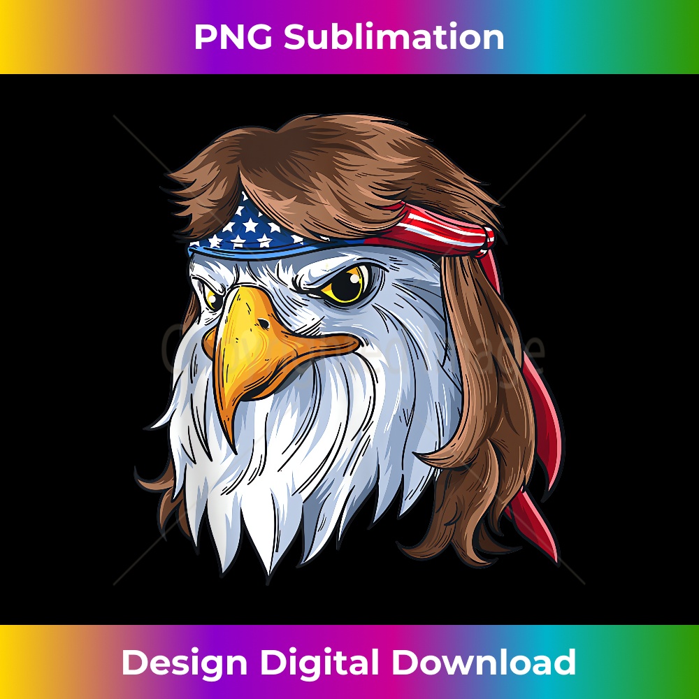 Eagle Mullet Art  4th Of July Merica American Flag Gifts Tank Top 0682.jpg