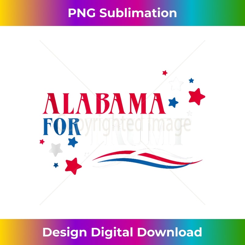 Alabama For Trump Firework Holiday USA Flag 4th of July Tank Top 0031.jpg