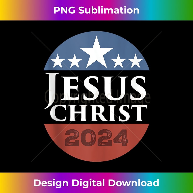 Funny Vintage Jesus Christ for President USA Elections 2024 Tank Top 0129.jpg