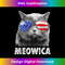 Meowica Cat 4th of July Merica Men Women USA American Flag Tank Top 1606.jpg