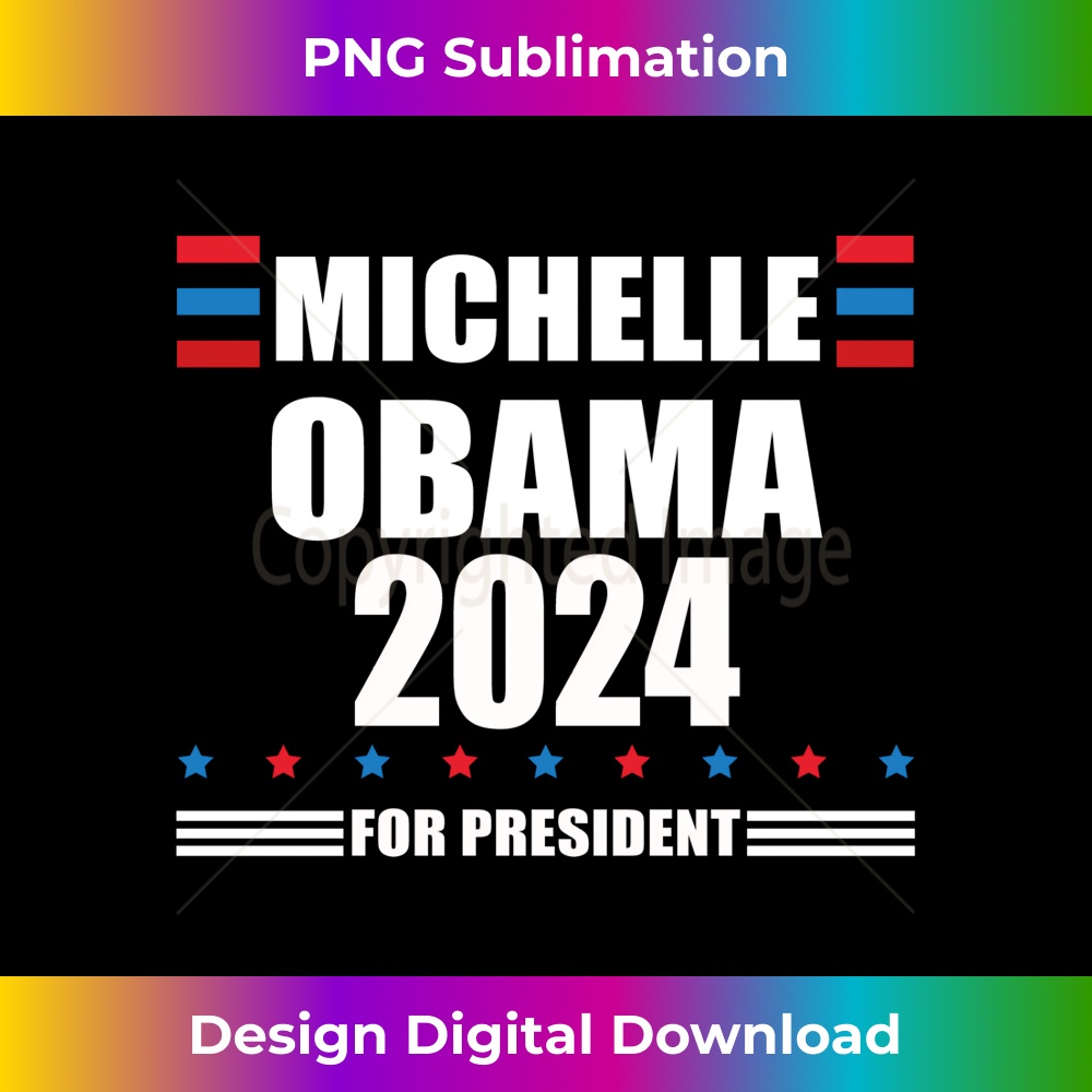 Michelle Obama 2024 Obama 2024 President Liberal Democrat Long Sleeve 1730.jpg