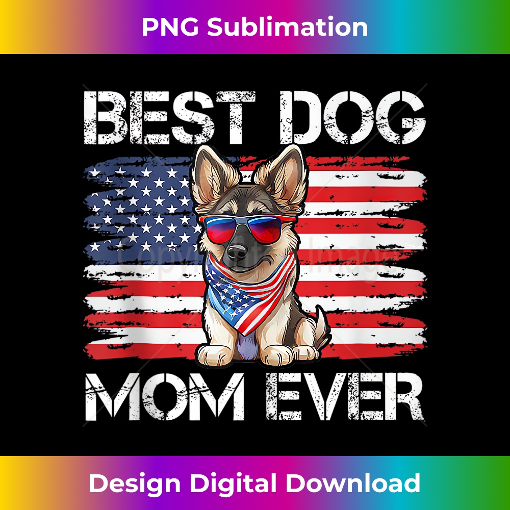 German Shepherd Dad Mom Dog Lover American Flag 4th Of July Tank Top 0991.jpg