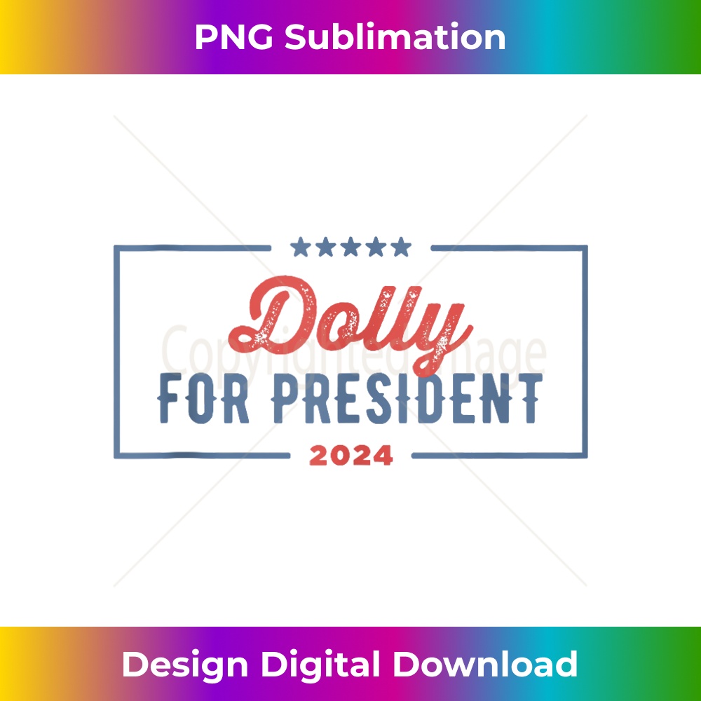 Dolly For President 2024 Retro Men Women Dolly Tank Top 0551.jpg