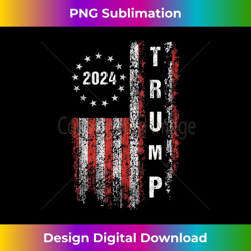 American Flag Design Trump 2024 Tank Top 0044.jpg