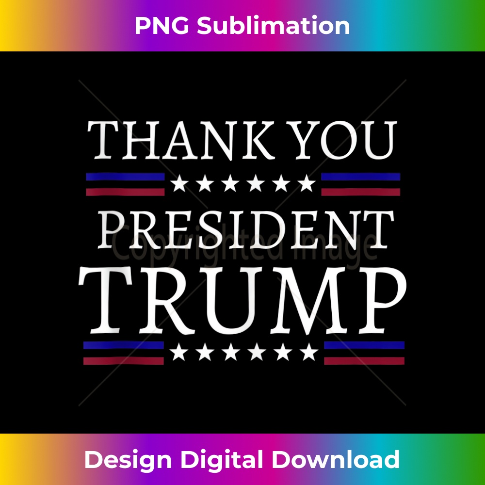 Thank you President Trump Tank Top 2340.jpg