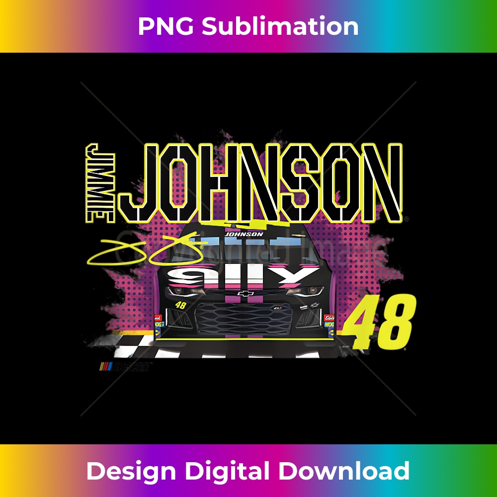 NASCAR - Jimmie Johnson - Dust Storm Car Tank Top 1810.jpg