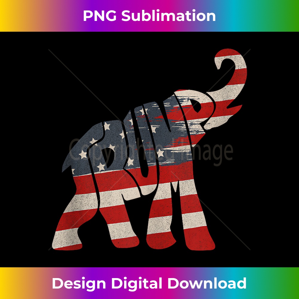 President Trump 2024 Republican Elephant Trump Supporter Tank Top 2059.jpg